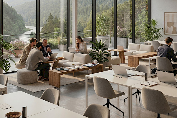 Zukunft der Arbeitsumgebungen - Nachhaltigkeit und ganzheitliche Konzepte im Büro